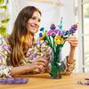 Romantic Wildflower Bouquet Flower Building Set Home Decoration Building Block Toys