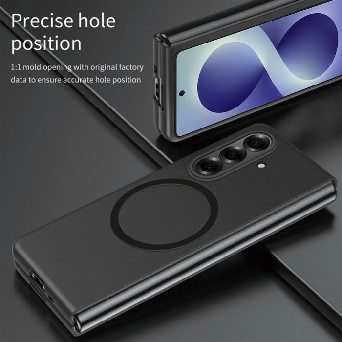 Coque pour Samsung Galaxy Z Fold 8 Ultra, Antichoc Rigide avec Cercle Magnétique - Noir