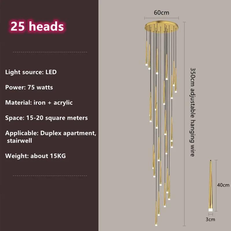Nordic Led Pendant Lamp Long Downlight Kitchen Restaurant Bar Chandelier Decorative Chandelier Bedside Chandelier Ceiling Lights