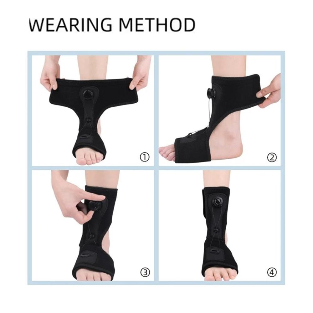 1Pcs Plantar Fasciitis Night Splint Women Men Relieves Pain - Plantar Fasciitis Brace And Tendonitis Relief Foot Drop Heel Arch