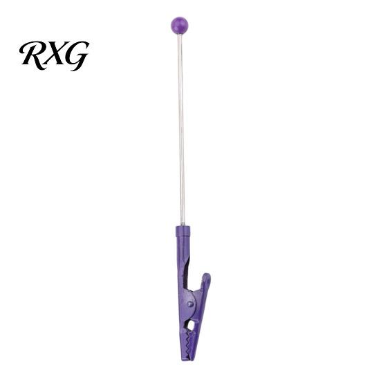 Metall-Krokodilklemmen, Perlenclip, Klemme mit langem Schwanz, Notizklammer, Memo-Halter, Stabile Halterungen, DIY-Foto für Büro, Zuhause, Schreibtisch, Partygeschenke, Dekorativ