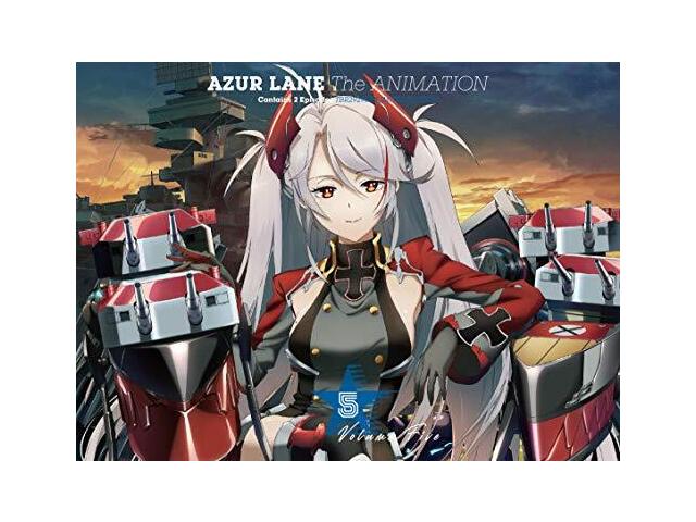 Azur Lane Vol.5 First Limited Edition Blu-ray Booklet TBR-29295D Animation NEW