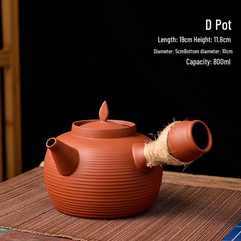 

Чайник для заваривания чая из красной глины Шанци для угольной плиты