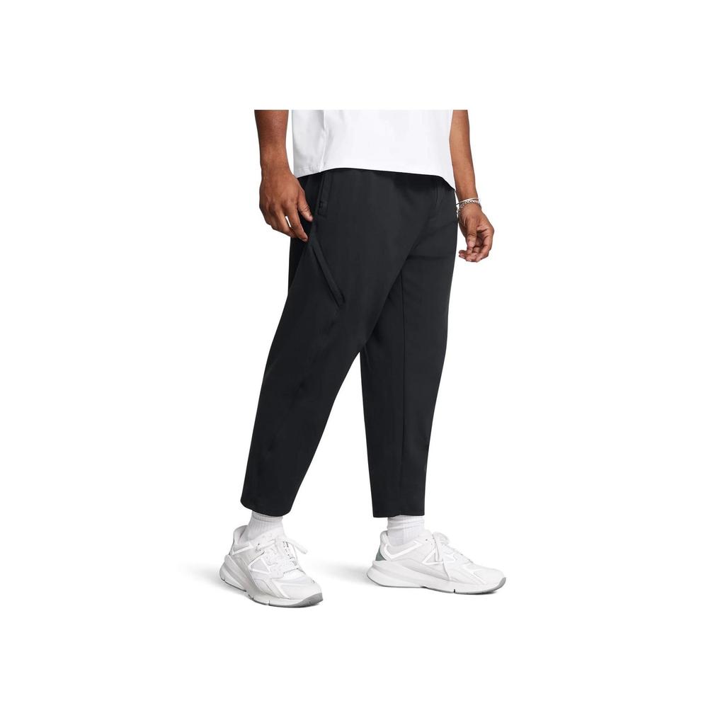 Under Armour Meridian Crop Cargo Pants Men Black 1386979-001