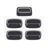 ANTC Applicable Suzuki Jimny Door Handle Protector Seal Cover Sticker Protection Scratch Prevention Door Handle Protective Cover 4-Door (Black)