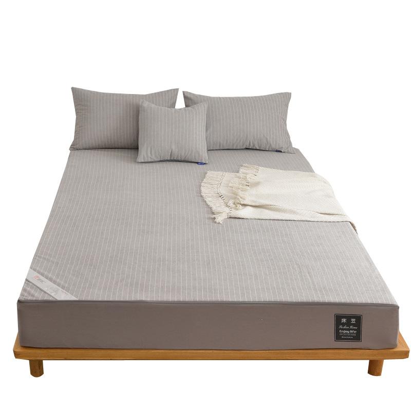 Cotton Towel Cloth, Six Sided Waterproof Bed Sheet, Anti Slip and Urine Barrier Mat, Mengsi Bed Cover, Zipper, Dust Cover