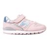 New Balance Low Top Running Shoes Pink Blue Kids' YV996JJ3