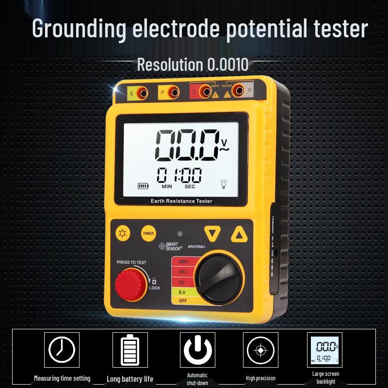 CEM AR4105A Digital Ground Resistance Tester (CN Version)