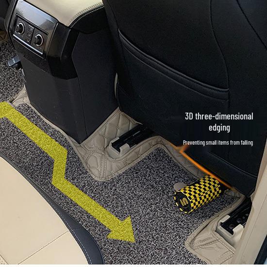 Prado 2700 Middle East Version 7-Seat Leather Floor Mats for Land Cruiser Interior Modification