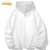 JEEP Men's UPF50+ UV Protection Thin Hooded Sun Jacket