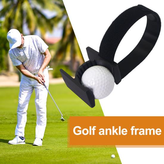 Kotníkový dávkovač golfových míčků Unikátní držák na golfové míčky Vtipný dárkový předmět pro milovníky golfu Prank golfový doplněk pro muže ženy
