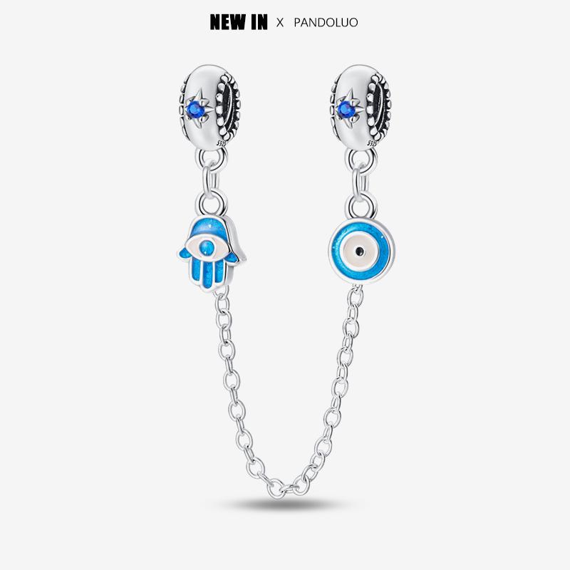 

Новый в оригинальном стиле животное собака и пчела предохранительная цепочка подходит для браслета Pandach для женщин медная бижутерия вечеринка подарок на день рождения