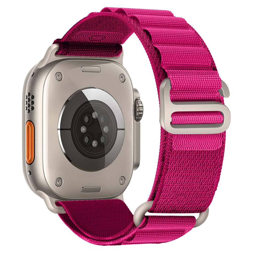 Alpine Loop Strap for Apple Watch Band 44mm 40mm 49mm 45mm 41mm 38mm 42mm Nylon Watchband Bracelet Iwatch Series 9 5 SE 6 7 8 Ultra 2