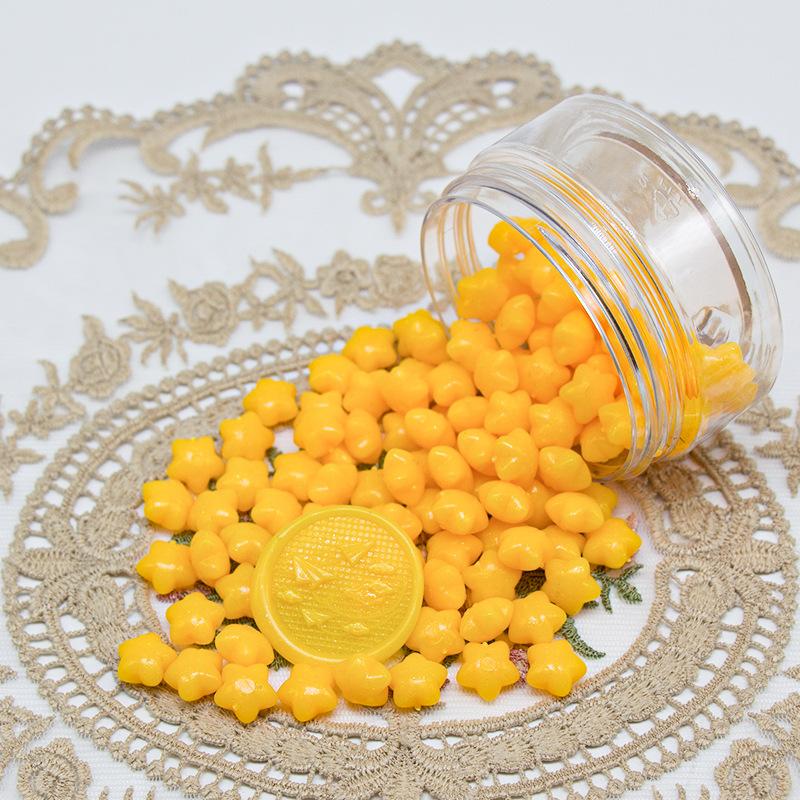 1000g Macaron Series Star Enamel Wax Grains Cute Style Wax Material DIY Greeting Card Party Invitation Decoration Supplies
