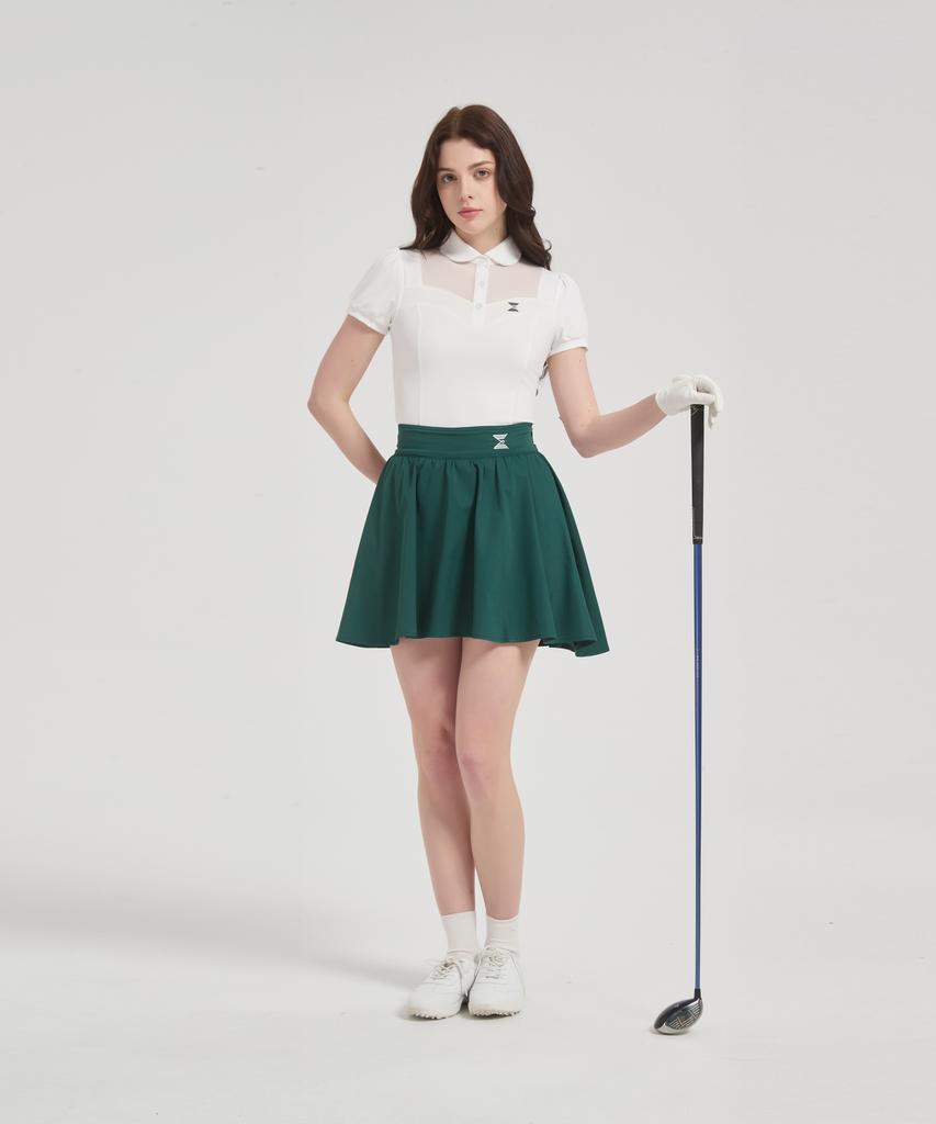 E.PARCA Ashley Puff Short Sleeve Top