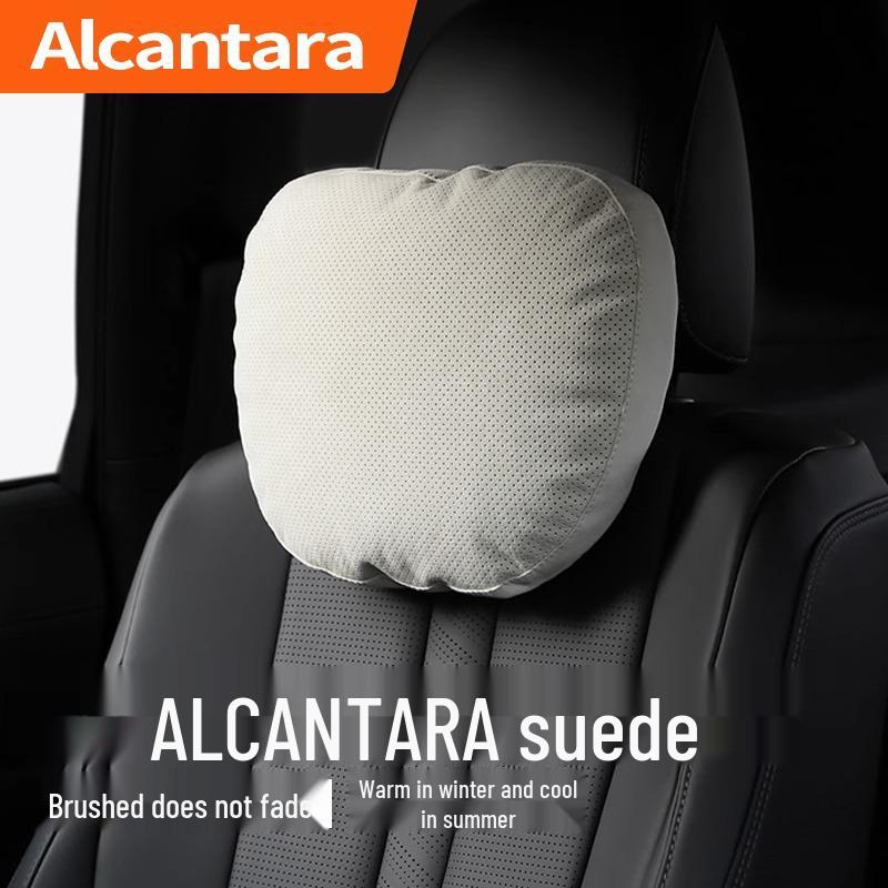 Mercedes S-Class Perforated Headrest & Lumbar Support Pillows - Comfortable, Breathable Pair
