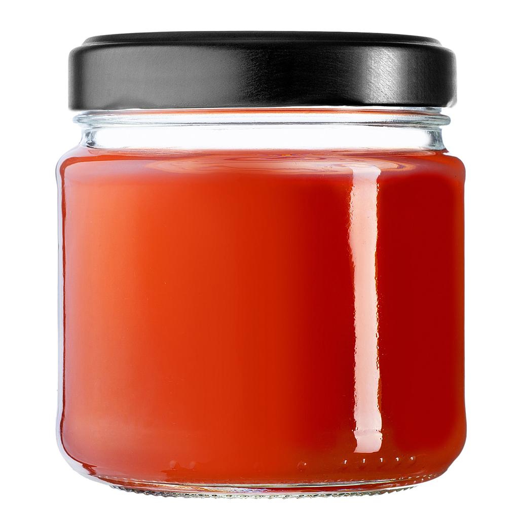KADAX 10x Glas 200ml + Deckel Fi66 für Konserven Marmelade