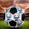 1pc Cat Soccer Player Art Soccer Balls Size 5 Machine-Stitched Ball, Sports League Outdoor Match Football Training Ball Futbol Voetbal. Q261517