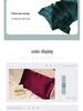 Solid Color Imitation Silk Pillowcase - Ice Silk Feel Satin Cushion Cover