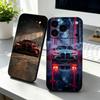 Cool Sports Blue-white Red Car-M4 CAR  Phone Case For iPhone 17, 16,15,14,13,12,11 Plus,Pro Max, Others Soft Black Cover