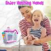 Bath Toys For Toddlers 3-4 Years, Ice Cream Foam Maker Bath Toys For Kids Ages 4-8, Bubble Pretend Cake Play Set Water Bathtub Toys For Girls Boys Age