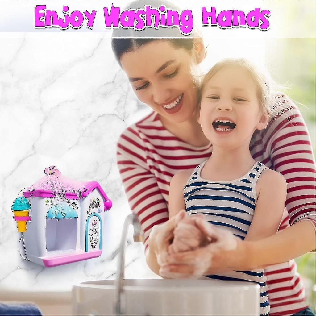 Bath Toys For Toddlers 3-4 Years, Ice Cream Foam Maker Bath Toys For Kids Ages 4-8, Bubble Pretend Cake Play Set Water Bathtub Toys For Girls Boys Age