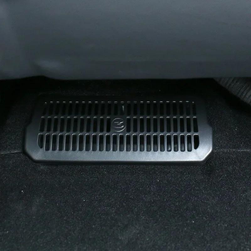 Under Seat Air Vent Cover For Tesla Model 3+ Highland Underseat Air Outlet Protective Cover Anti-blocking Car Accessories 2024
