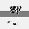 Striped Knitted Hat Korean Style Cute Warm Pullover Wool Hat