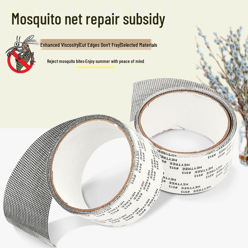 5 Rolls Self-Adhesive Insect Screen Repair Mesh Tape