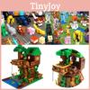 World My Minecraftinglys Building Blocks Village Tree House Warhorse Bricks Toys