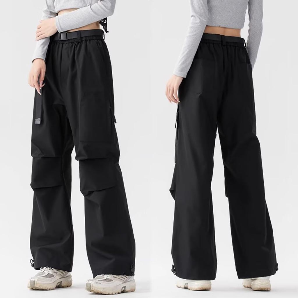 GAUASUIM Cargo Outdoor Long Trekking and Windproof for Fall and Winter Women's Pants, Pants, Pants, Fleece-Lined, Cold-Resistant, Waterproof,