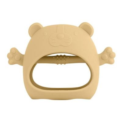 Happy Play Lion Teether, Yellow, Single Item, 1 Piece, Korean Baby Products