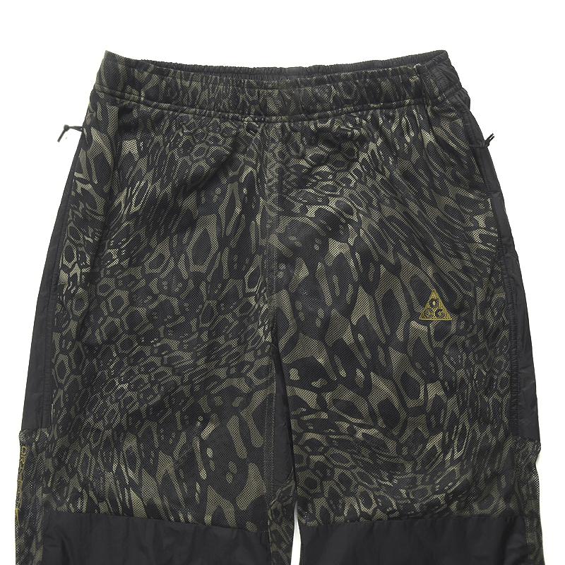 Nike ACG Series Camouflage Breathable Mesh Knit Sports Pants Men Bottoms Black DB4102-355