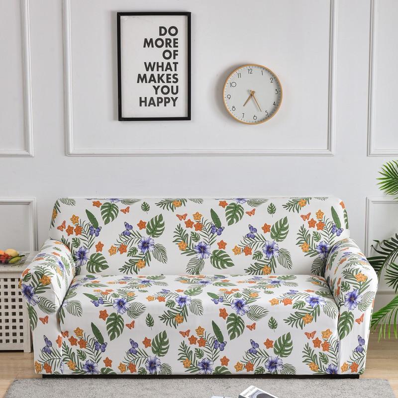 Light Luxury Fabric Sofa Cover Stretch Full Coverage Nordic Style Slipcover Non Slip Multiple Styles Available Sofa Cover