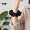 Travel Hair Tie with Zippered Pouch Pocket Scrunchies Ties Hidden Zipper, Ponytail Holder Compact Storage Scrunchie for Keys Secret Compartment,
