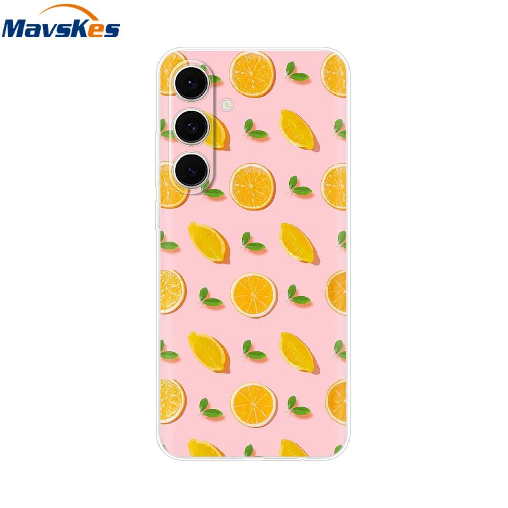 Soft Clear TPU Case For Samsung S24 FE Case Silicon Bumper Shockproof Back Cover For Samsung Galaxy S24 FE Ultra Plus S24FE S24+