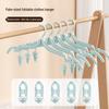 Portable Travel Clothes Hanger & Drying Rack with Clips - Ideal for Dorms, Hotels, and Students