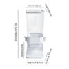 Trap-door Design Candy Powder Storage Tank 5.5L Candy Box Grain Oatmeal Dispenser  for Keeps Cereal