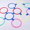Educational Hopscotch Ring Training Game For Kids Body Sensory Development Antislip Plastic Hoops for Outdoor Activity