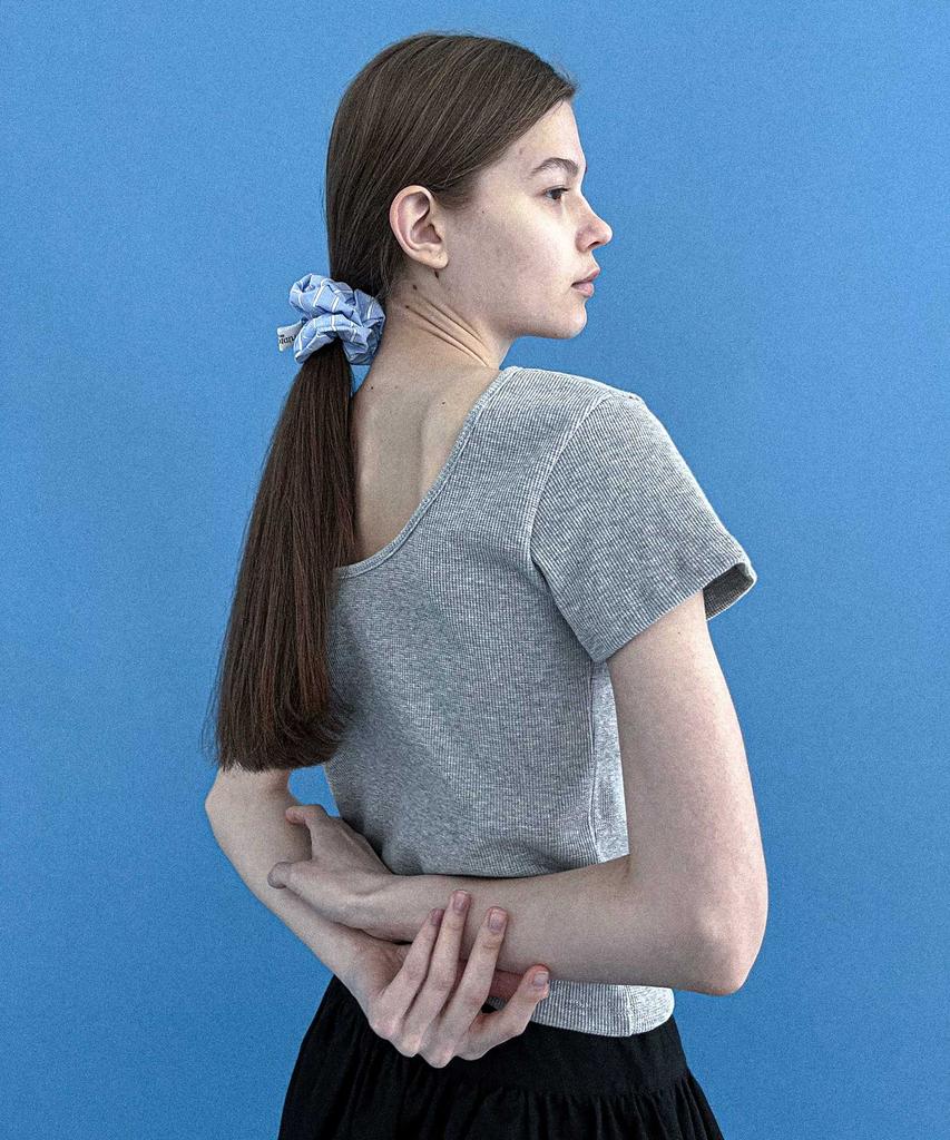 STUDIO SALT Cora Two-Way T-Shirt_Gray