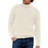 Men's Sweater Solid Fashion Round Neck Long Sleeve Knitted Top