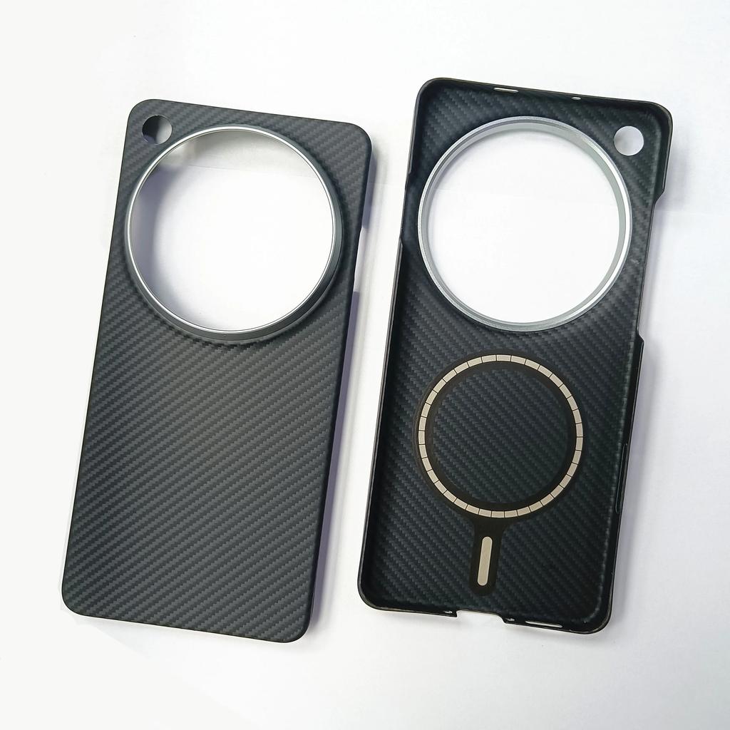 Genuine Aramid Carbon Fiber For Magsafe Case for OPPO Find X9 Ultra FindX9Ultra Matte Thin Hard Magnetic Braided Armor Cover