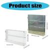 Practical Collectible Guitar Pick Display Box with Enlarged Space Portable Accessory for Various Types of Picks