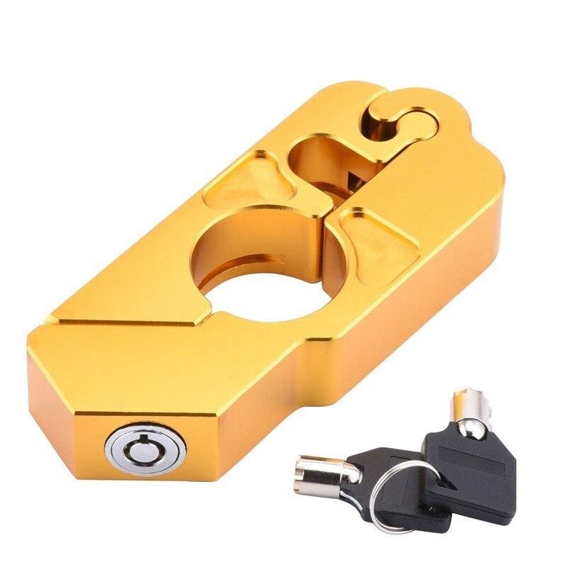 Outdoor Safety Locks Motorcycle Handlebar Grip Street Security It Scooter Atv Dirt Bikes Auto Helmet Lock