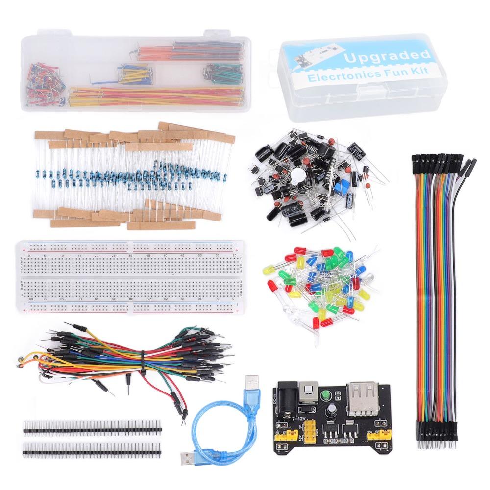 

Assorted Kit Electronics Component Kit Durable Electronic Component Assorted Kit Circuit Building
