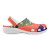 Fun Printed EVA Garden Shoes Women Men Breathable Ventilated Slip On Garden Yard Home Bathroom Casual Walking Daily Shoes Home Use