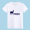 Peru T Shirt Designer Short Sleeve Round Neck Normal Antiwrinkle Fashion Summer Outfit Shirt