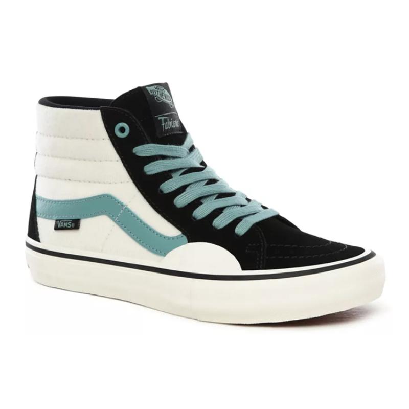 Vans Fabiana Delfino X SK8 HI Pro 'Black Oil Blue' Vans VN0A45JD2MA