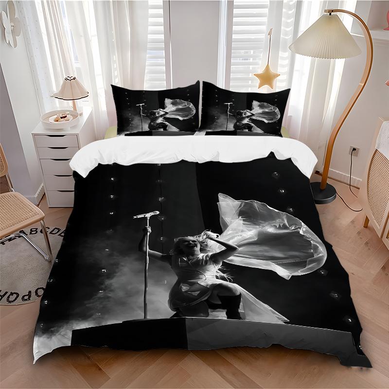 3Pcs Energetic Performance Stage Bedding Sets For All Sizes New 3D Printed Bed Cover Comforter Duvet Cover Pillowcase Bedroom Decoration