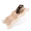 Échelle en bois Niteangel, Jouet d'escalade pour hamsters, gerbilles et autres petits animaux (M - 21cm)